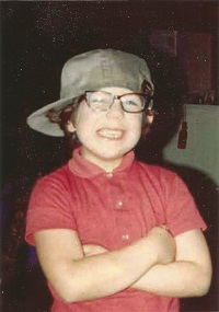 A picture of me when I was about 7 years old.